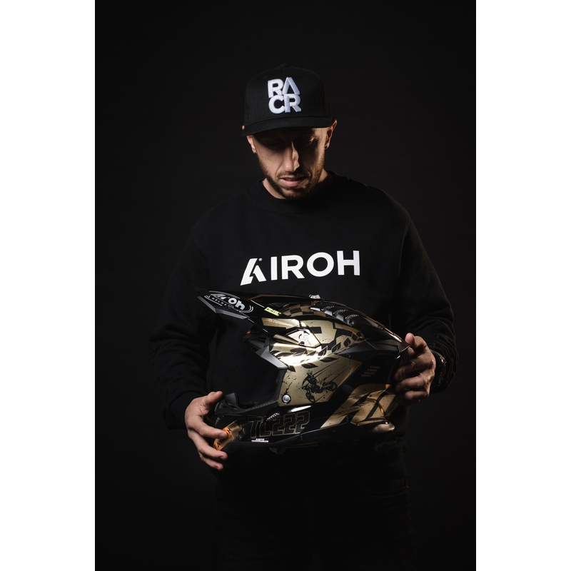 Κράνος Motocross Airoh Aviator 3.0 "TC 222 THE LEGEND" μαύρο-χρυσό