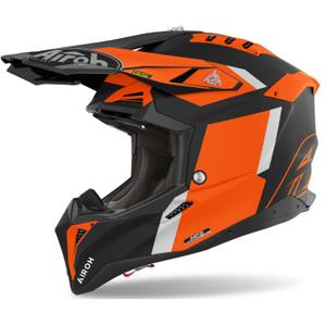 Κράνος Motocross Airoh Aviator 3 Glory πορτοκαλί ματ