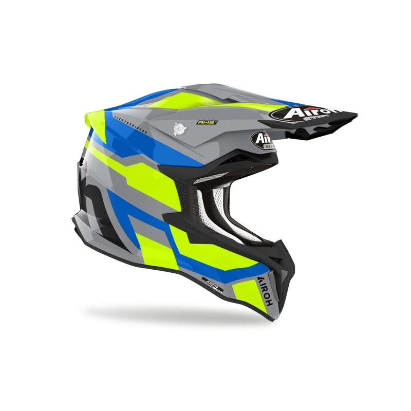 Κράνος Motocross Airoh Strycker Glam κίτρινο προσφορά