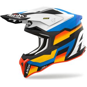 Κράνος Motocross Airoh Strycker Glam μπλε ματ προσφορά