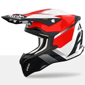 Κράνος Motocross Airoh Strycker Blazer κόκκινο προσφορά