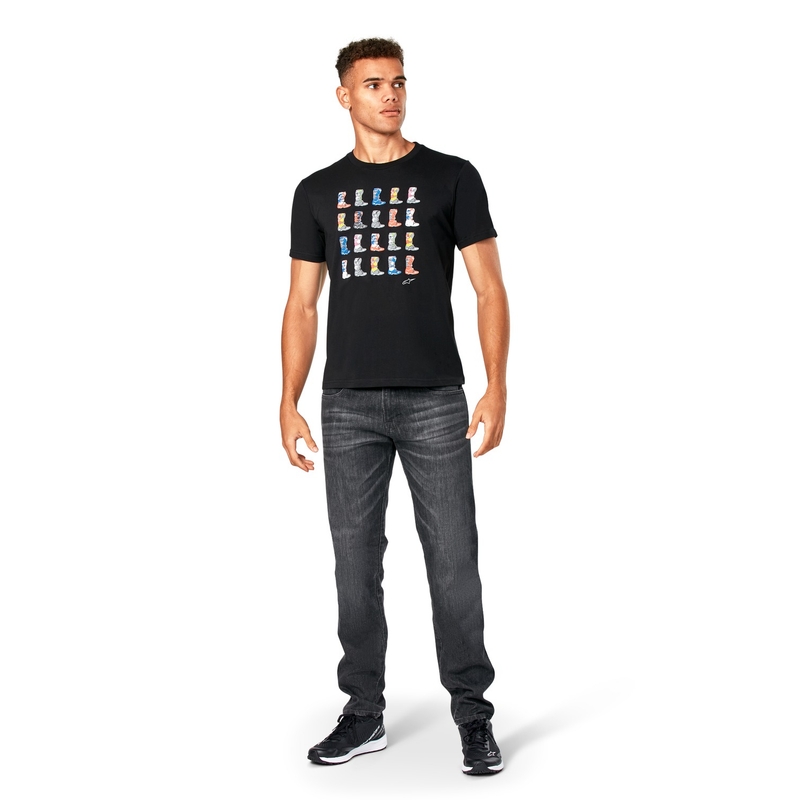 T-shirt Alpinestars Many CSF μαύρο