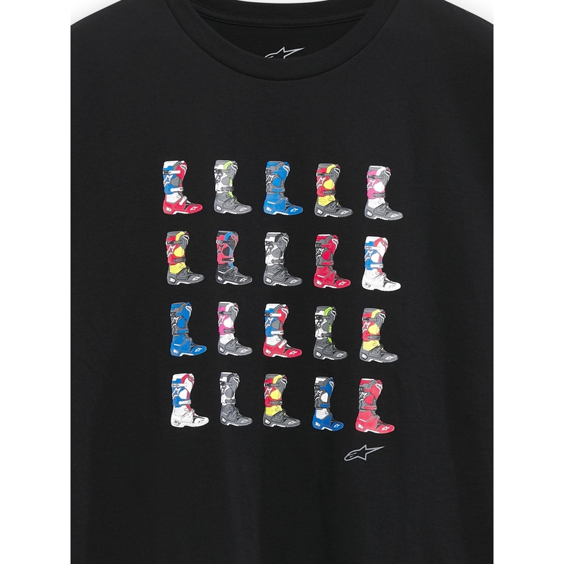T-shirt Alpinestars Many CSF μαύρο