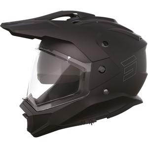 Enduro κράνος Shot Trek Max Vision Solid Matte Black