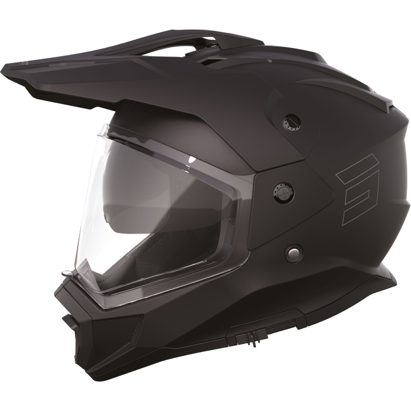 Enduro κράνος Shot Trek Max Vision Solid Matte Black
