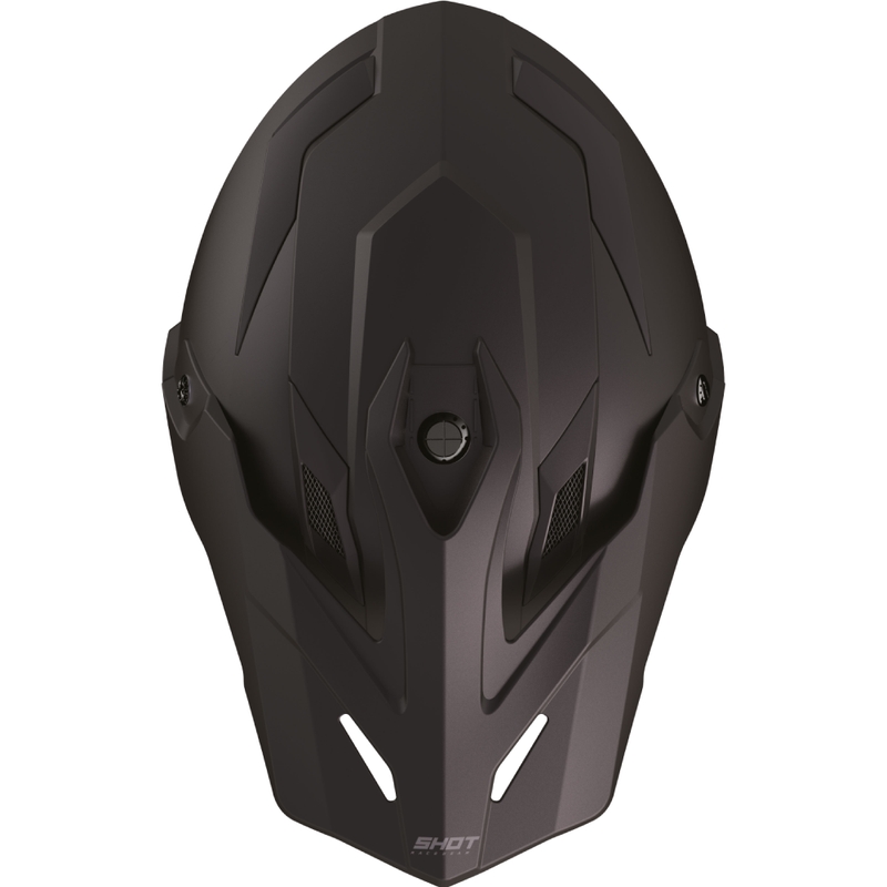 Enduro κράνος Shot Trek Max Vision Solid Matte Black