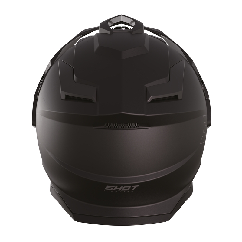 Enduro κράνος Shot Trek Max Vision Solid Matte Black