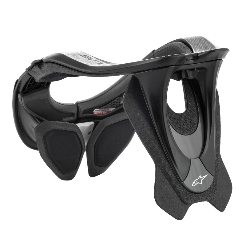 Alpinestars BNS Tech-2 προστατευτικό αυχενικής μοίρας σπονδυλικής στήλης μαύρο-γκρι