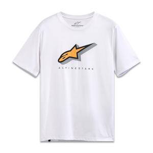 T-shirt Alpinestars Quicker CSF λευκό
