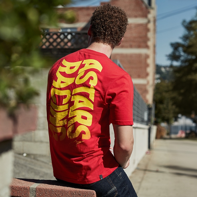 T-shirt Alpinestars Swerve CSF κόκκινο