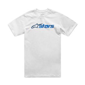 T-shirt Alpinestars Blaze 2.0 CSF λευκό-μπλε