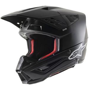 Alpinestars S-M5 Solid Motocross κράνος μαύρο ματ
