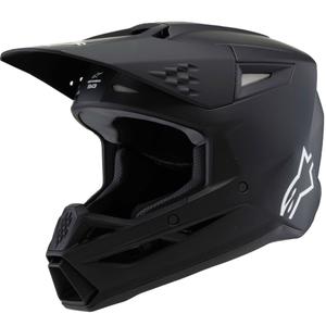 Alpinestars S-M3 SOLID παιδικό κράνος motocross μαύρο ματ 2025