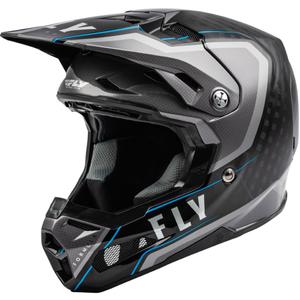Κράνος Motocross FLY Racing Formula Axon μαύρο-γκρι-μπλε