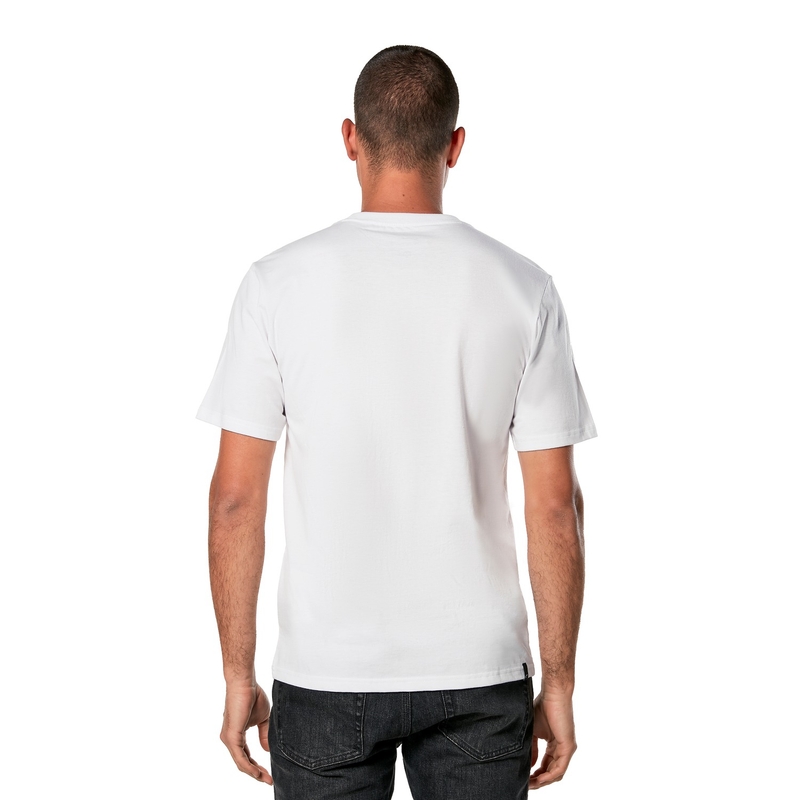 T-shirt Alpinestars Angeless Shadow CSF λευκό-μαύρο