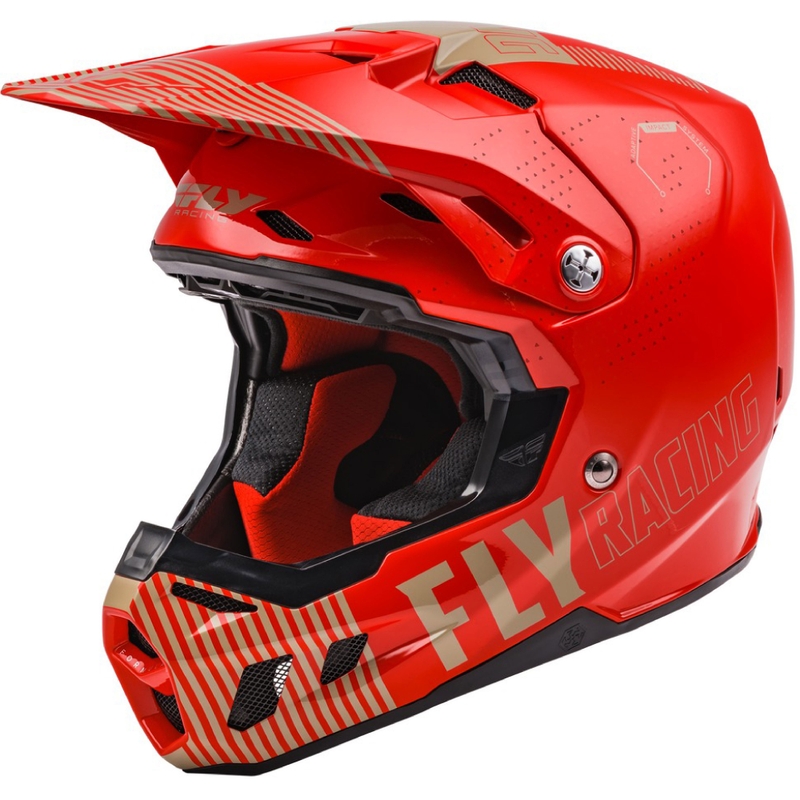 Κράνος Motocross FLY Racing Formula CC Primary red-sand