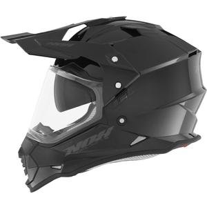 Enduro κράνος NOX N312 μαύρο γυαλιστερό