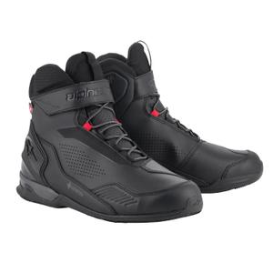 Alpinestars Austral Gore-Tex μαύρο-σκούρο γκρι μπότες μοτοσικλέτας
