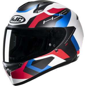 HJC C10 Tins MC21SF μαύρο-μπλε-κόκκινο-λευκό ολοκληρωμένο κράνος μοτοσικλέτας