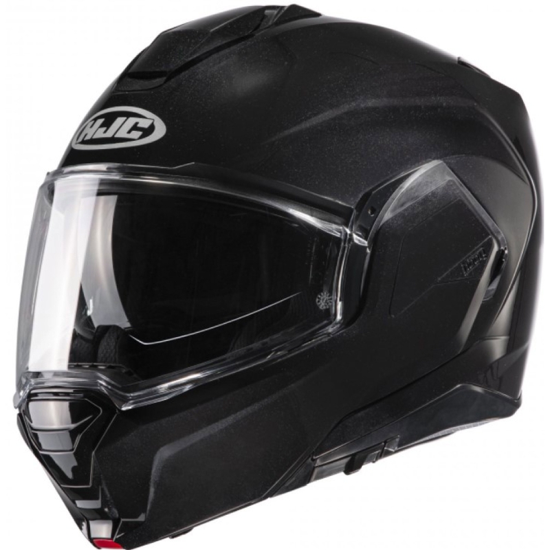 Πτυσσόμενο κράνος μοτοσικλέτας HJC I100 Solid metal black