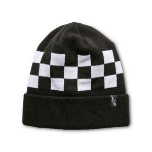 Alpinestars Καρό σκούφος μαύρο και λευκό