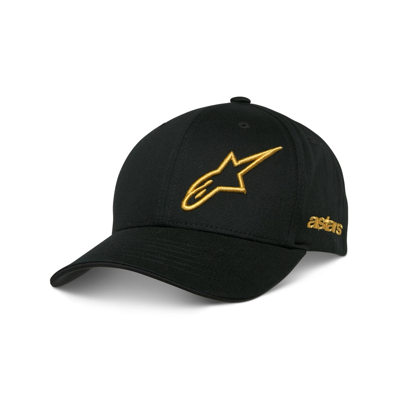 Alpinestars Sessionized Snapback Cap Μαύρο και Χρυσό