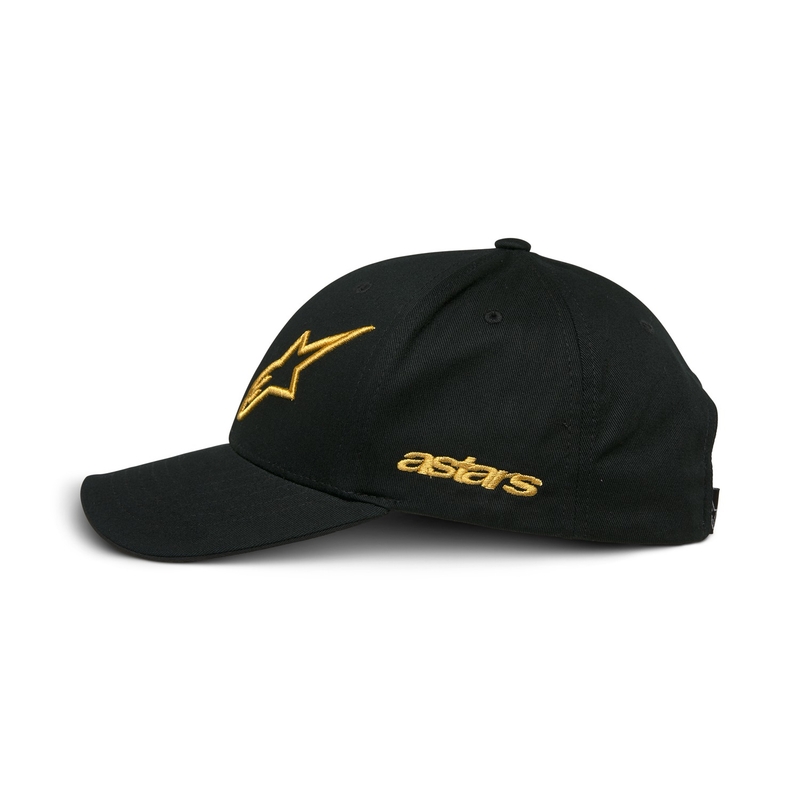 Alpinestars Sessionized Snapback Cap Μαύρο και Χρυσό