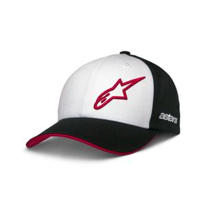 Alpinestars Sessionized Snapback καπέλο λευκό-μαύρο-κόκκινο