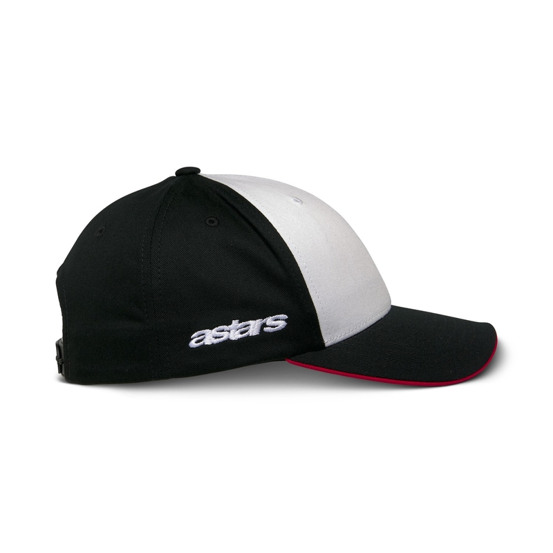 Alpinestars Sessionized Snapback καπέλο λευκό-μαύρο-κόκκινο