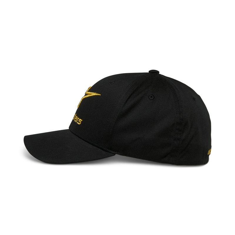 Alpinestars Gild Flexback καπέλο μαύρο και χρυσό