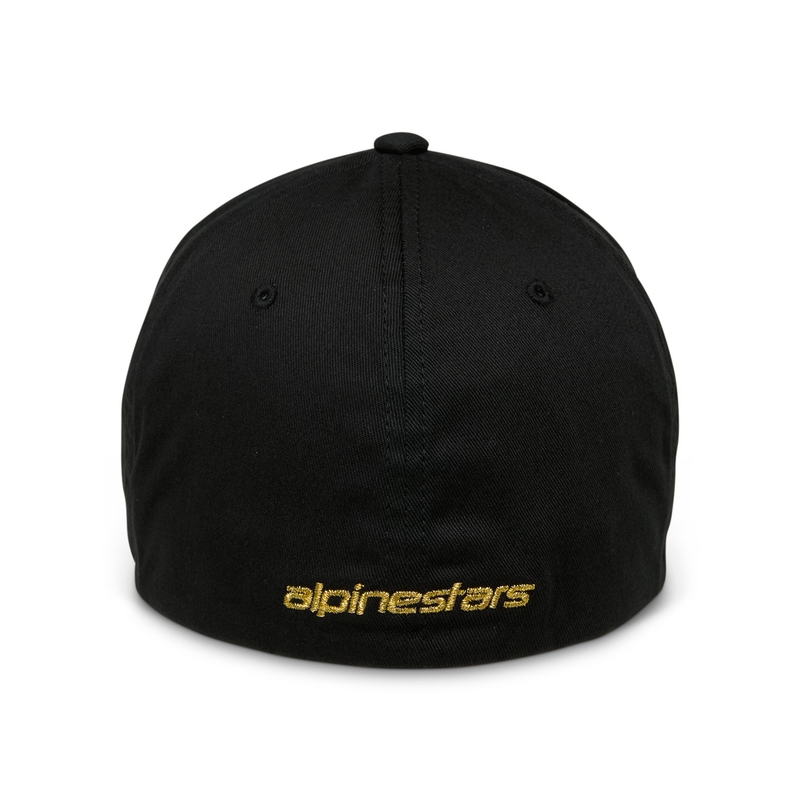 Alpinestars Gild Flexback καπέλο μαύρο και χρυσό
