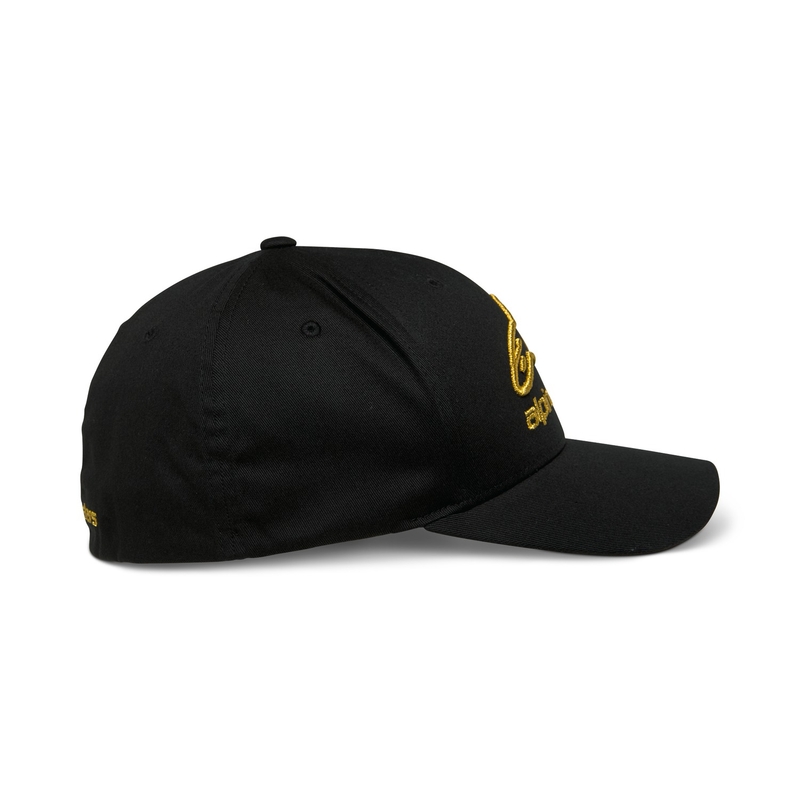 Alpinestars Gild Flexback καπέλο μαύρο και χρυσό
