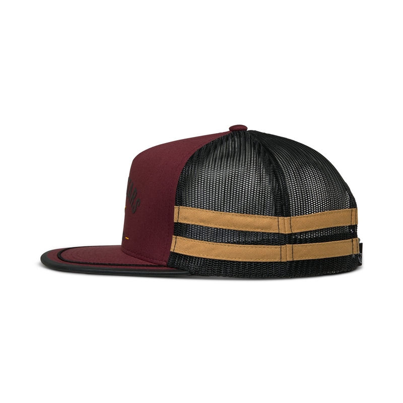 Alpinestars Backline Trucker cap τούβλο κόκκινο-μαύρο-χρυσό