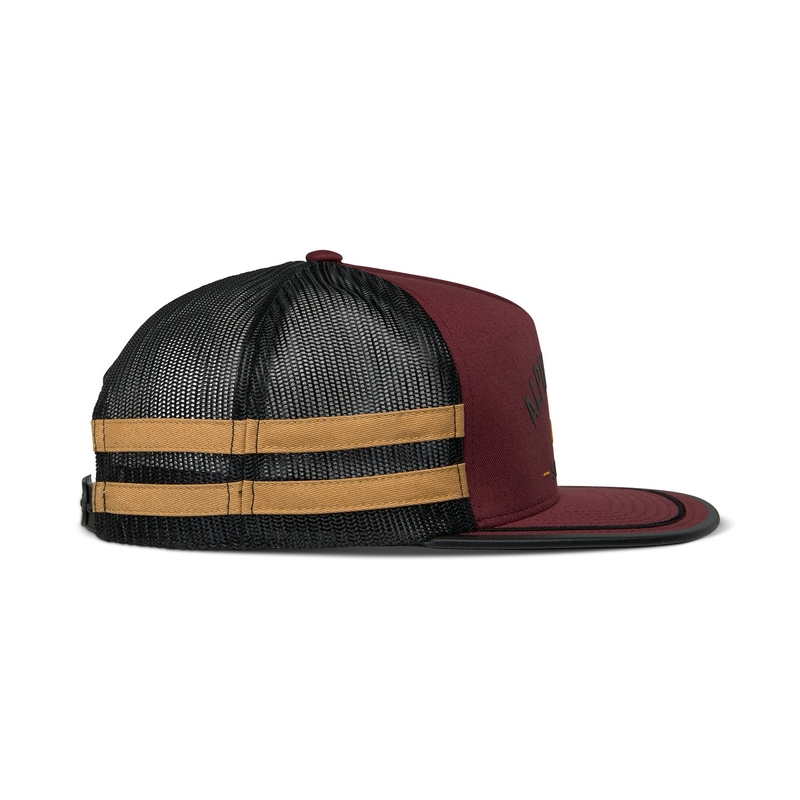 Alpinestars Backline Trucker cap τούβλο κόκκινο-μαύρο-χρυσό