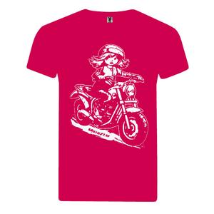 MotoZem T-Shirt για κορίτσια - Biker Pink