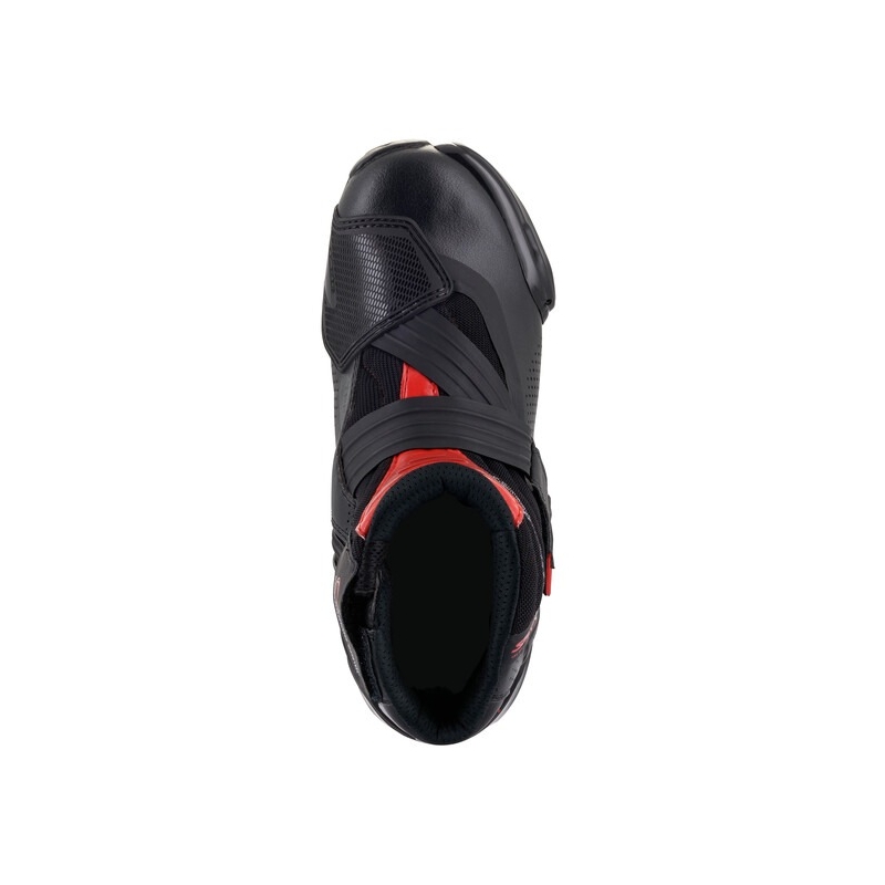 Alpinestars SMX-1 R Αεριζόμενες μπότες μοτοσικλέτας σε μαύρο και κόκκινο χρώμα