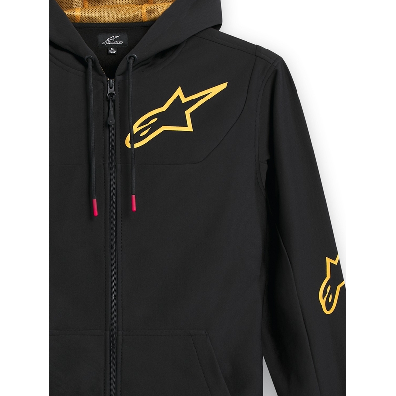 Alpinestars Sessions 3 Hoodie μαύρο και χρυσό