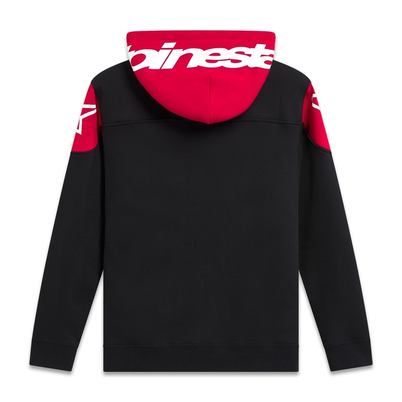 Alpinestars Velocity Hoodie μαύρο και κόκκινο