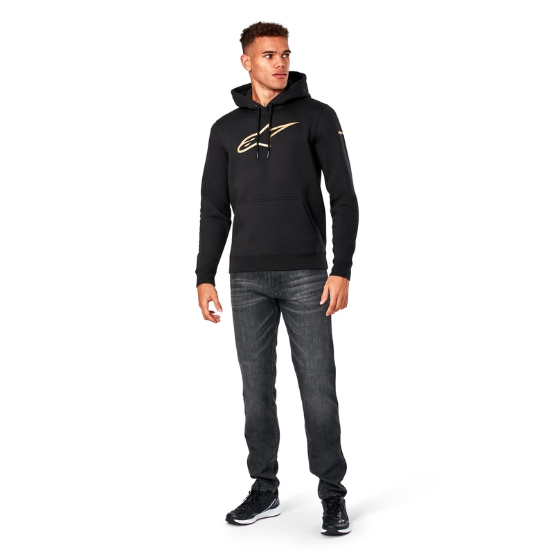 Alpinestars Gilded Hoodie μαύρο και χρυσό