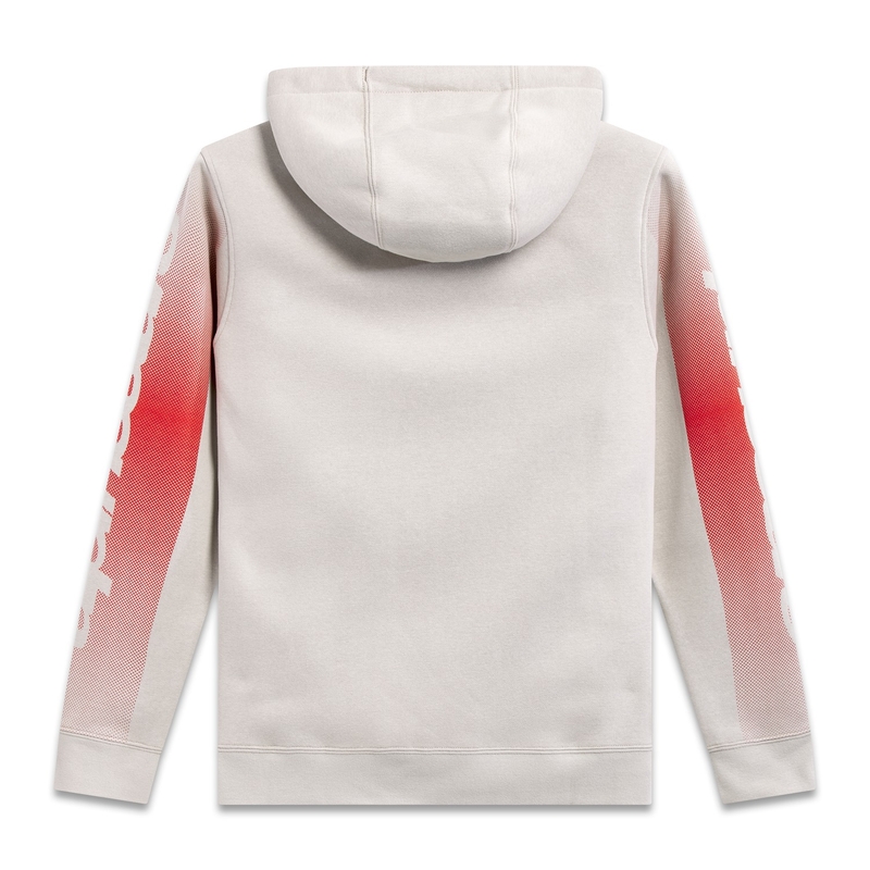 Alpinestars Arising Hoodie λευκό-λευκό-μπλε-κόκκινο