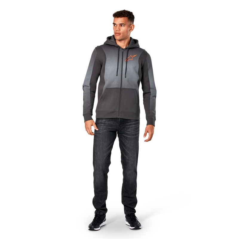 Alpinestars Arising Hoodie σκούρο γκρι-ανοιχτό γκρι
