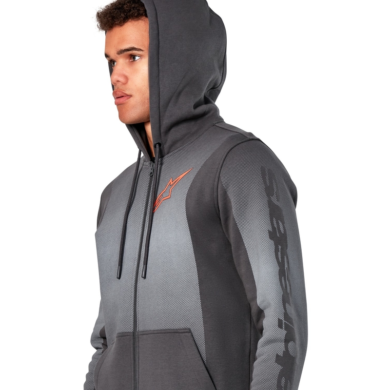 Alpinestars Arising Hoodie σκούρο γκρι-ανοιχτό γκρι