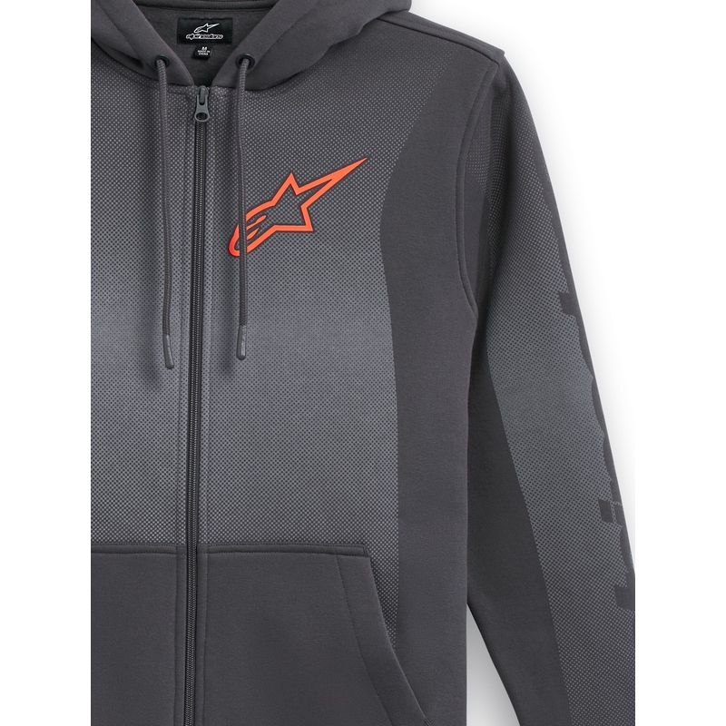 Alpinestars Arising Hoodie σκούρο γκρι-ανοιχτό γκρι