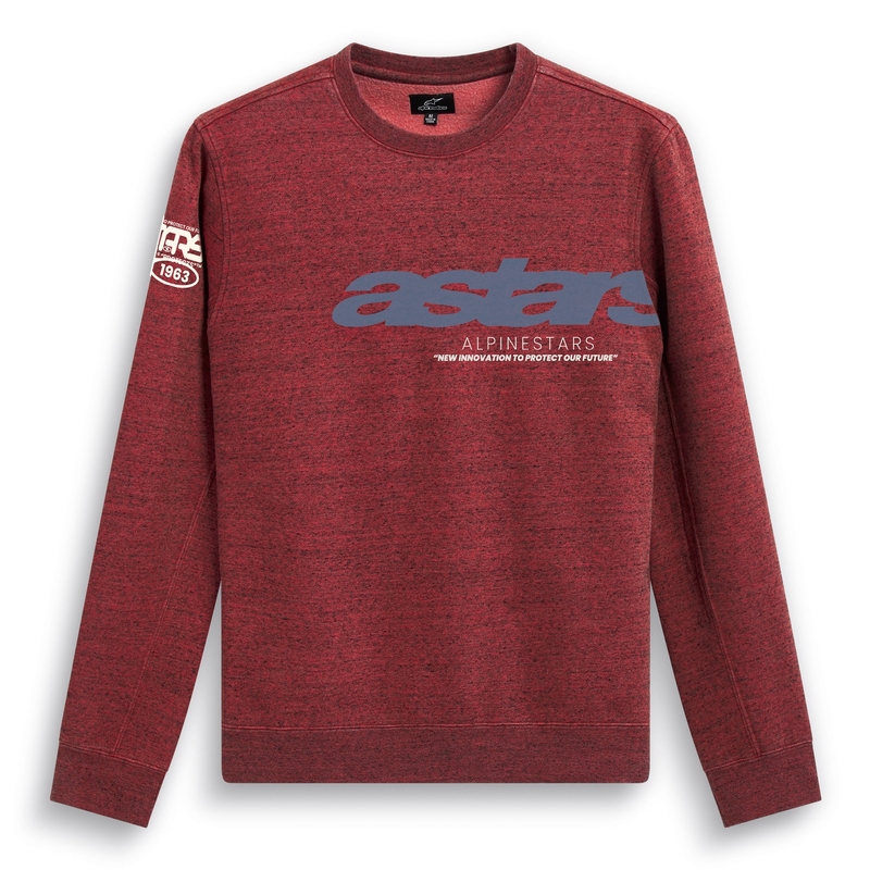 Alpinestars Episode Crew Fleece σκούρο κόκκινο