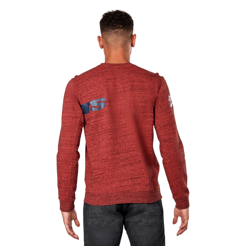 Alpinestars Episode Crew Fleece σκούρο κόκκινο