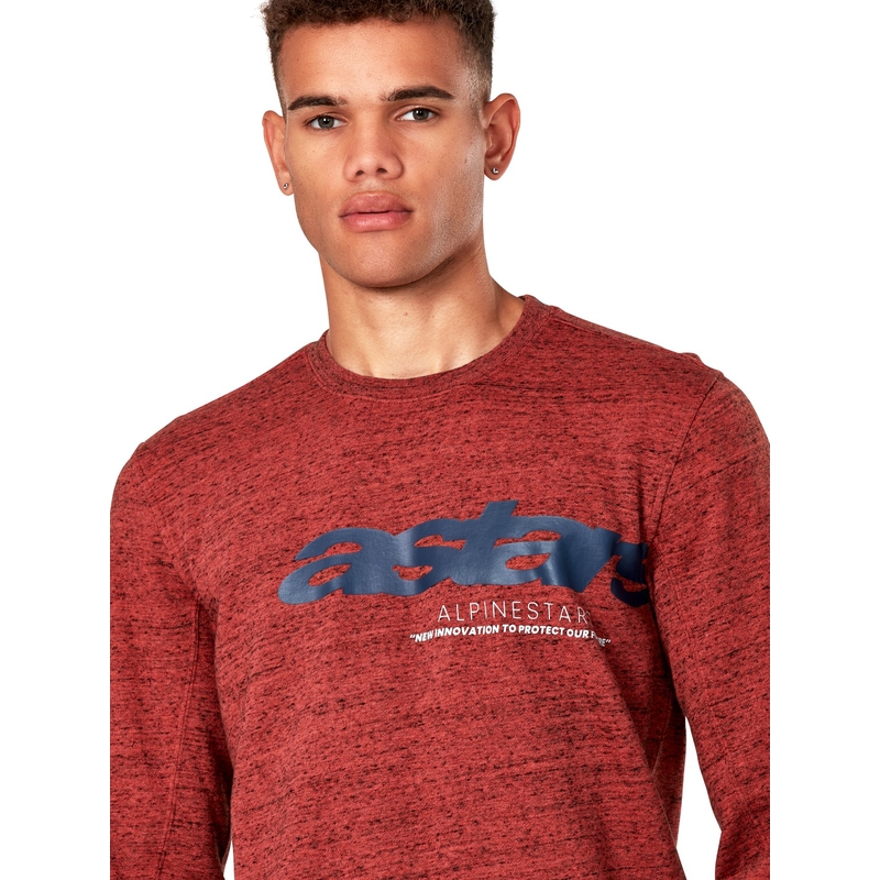 Alpinestars Episode Crew Fleece σκούρο κόκκινο