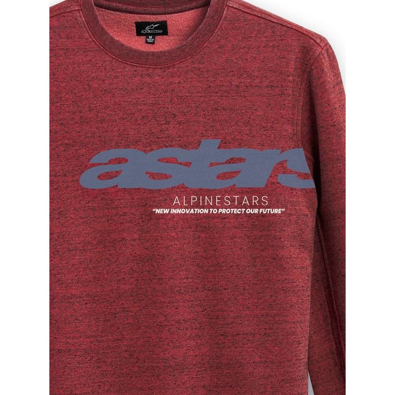Alpinestars Episode Crew Fleece σκούρο κόκκινο