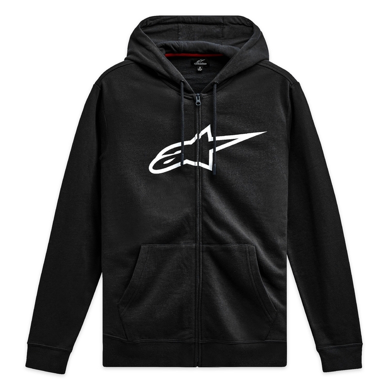 Alpinestars Ageless Zip Hoodie 3 μαύρο και λευκό
