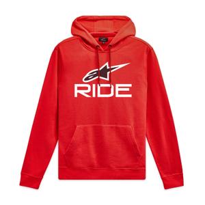 Φούτερ Alpinestars Ride 4.0 κόκκινο, λευκό και μαύρο