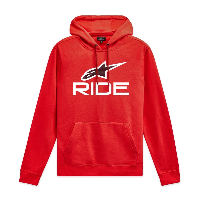 Φούτερ Alpinestars Ride 4.0 κόκκινο, λευκό και μαύρο
